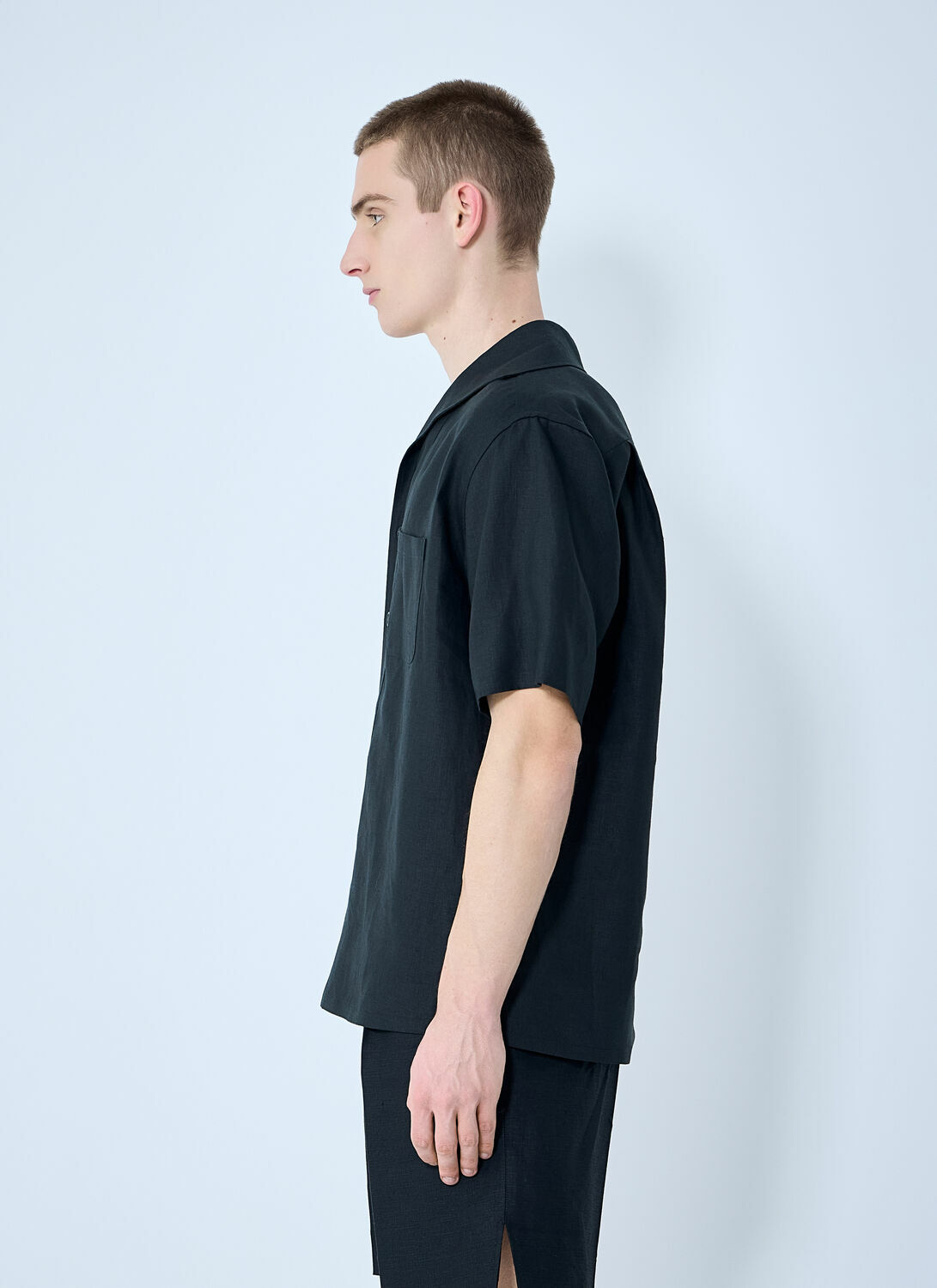 Dolce & Gabbana Linen Polo Shirt