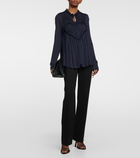 Victoria Beckham Cupro blouse