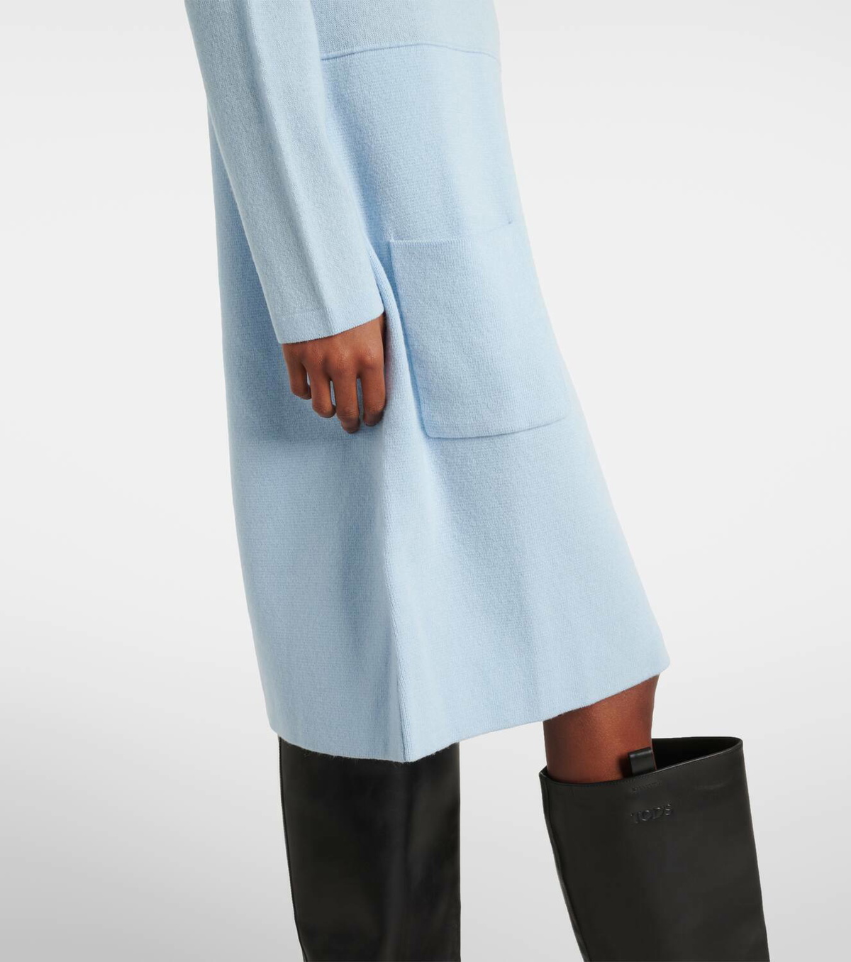 Jardin des Orangers Wool and cashmere sweater dress
