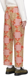 RANRA Multicolor Print Collector Trousers