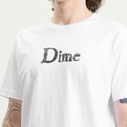 Dime Men's Classic Spiked T-Shirt in White