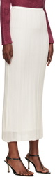 Gabriela Hearst White Daniella Maxi Skirt