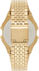 MM6 Maison Margiela Gold Timex Edition T80 Watch & Bracelet Set