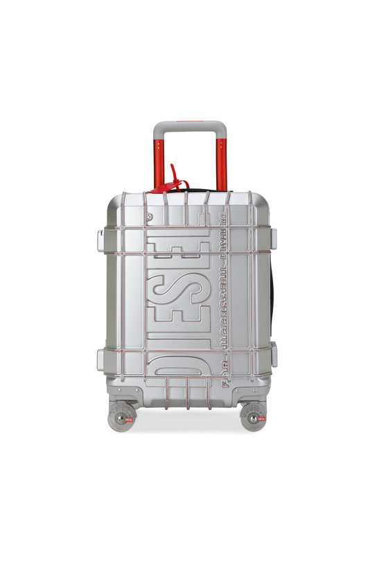 Photo: Diesel Rugged suitcase size S - Carry-on Suitcases - Unisex - Silver