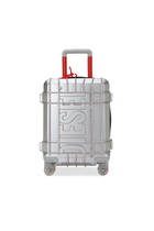 Diesel Rugged suitcase size S - Carry-on Suitcases - Unisex - Silver