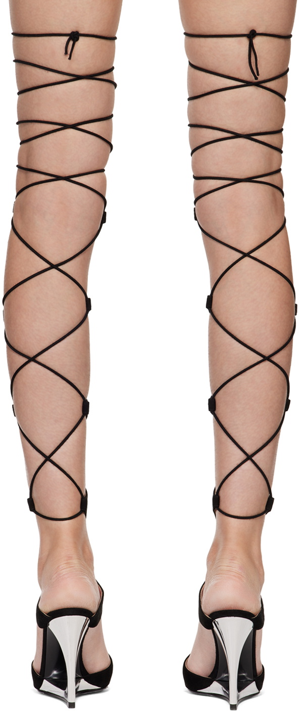 Les Petits Joueurs Black Venus Heels