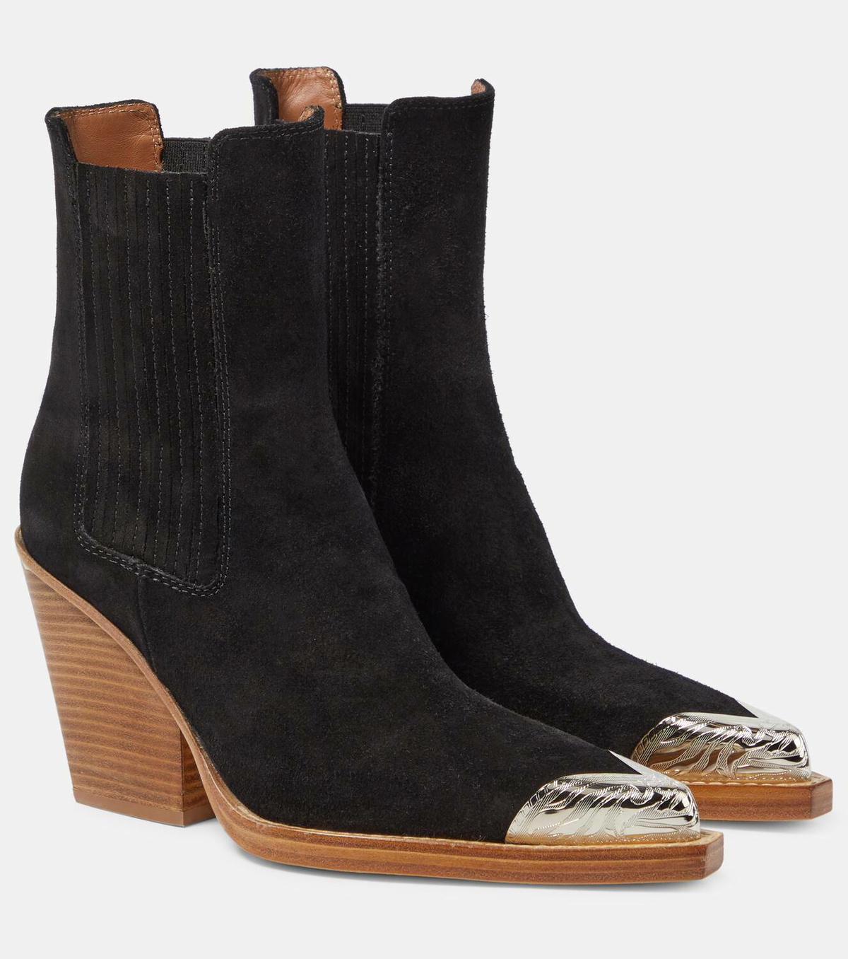 Paris Texas Dallas embellished suede ankle boots Paris Texas