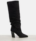Jimmy Choo Hart 85 suede knee-high boots