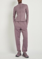 Adidas X Stella Mccartney Training Stretch-jersey Midlayer Jacket Purple