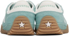Converse Blue Run Star Trainer Low Top Sneakers