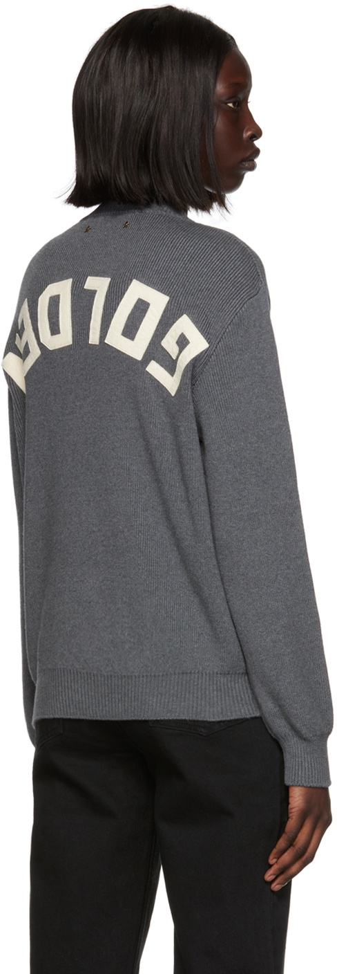 Golden Goose Gray Patch Sweater