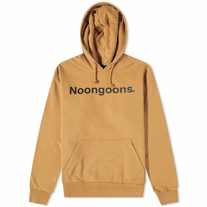 Photo: Noon Goons Men's Here To Stay Popover Hoody in Dijon Brown