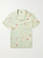 Faherty - Kona Camp-Collar Printed Recycled Voile Shirt - Green