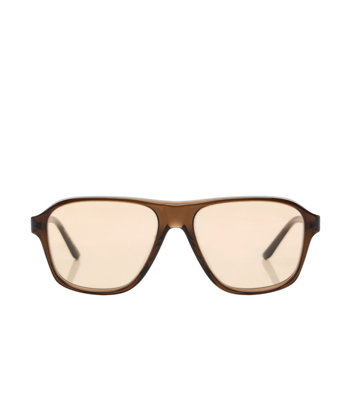 Photo: Khaite x Oliver Peoples 1978RX aviator glasses