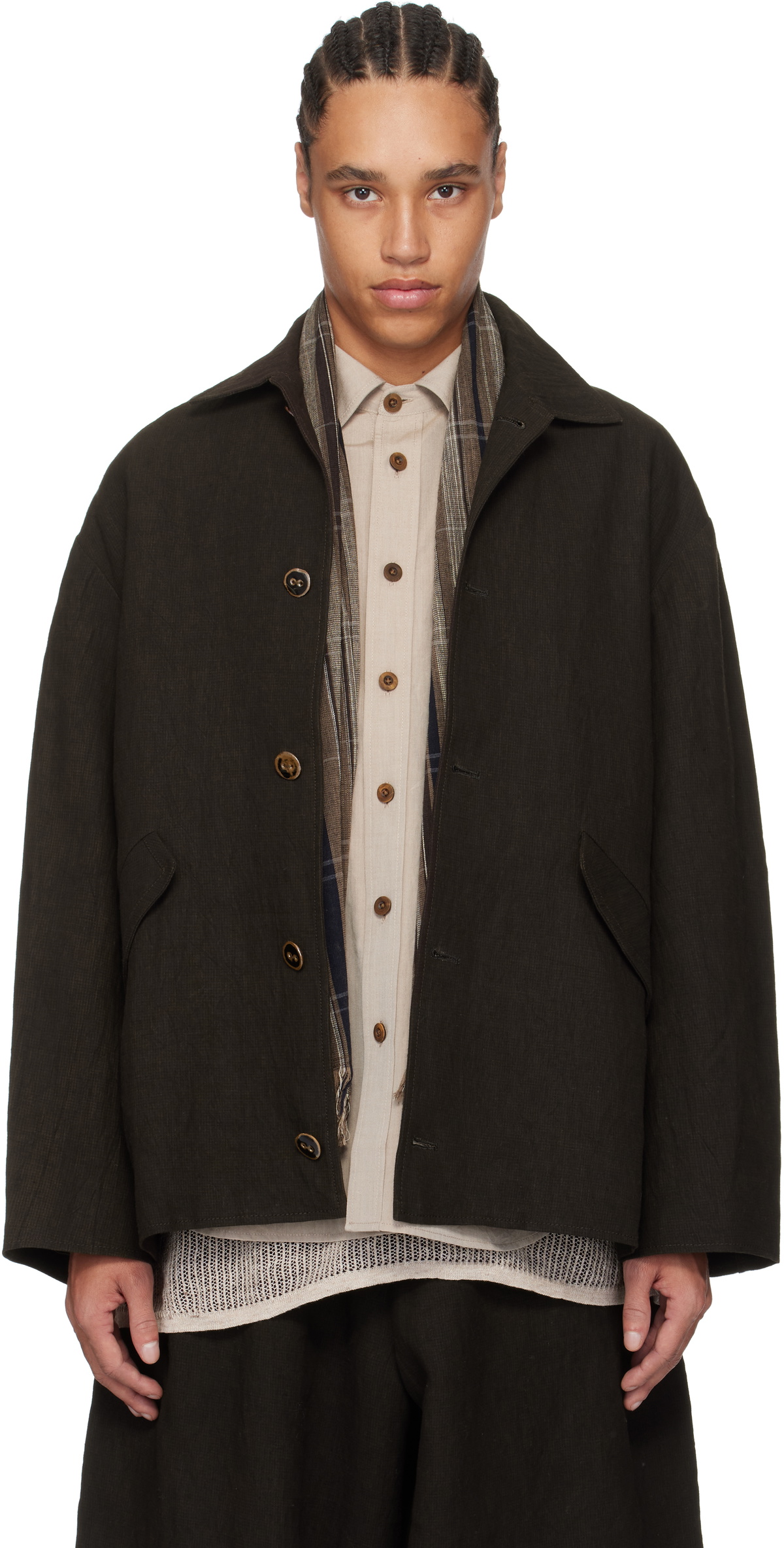 Aviva Jifei Xue Brown Sport Jacket Aviva Jifei Xue