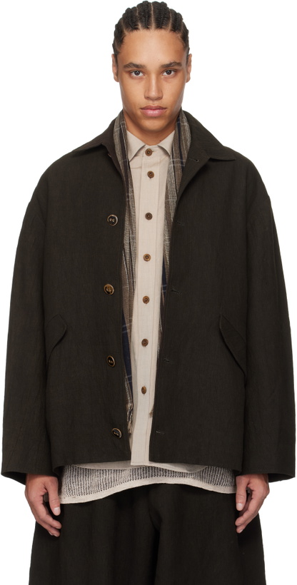Photo: Aviva Jifei Xue Brown Sport Jacket