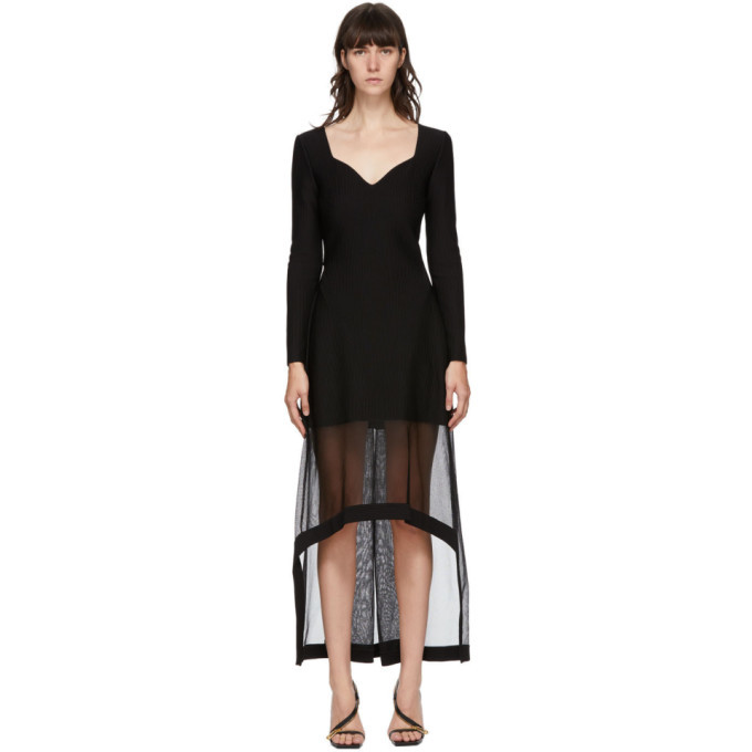 【送料&関税込】Alexander McQueen Ribbed Dress Alexander McQueen Ribbed Dress - Women - Pomelo Fashion