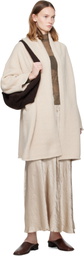 Lauren Manoogian Off-White Capote Coat
