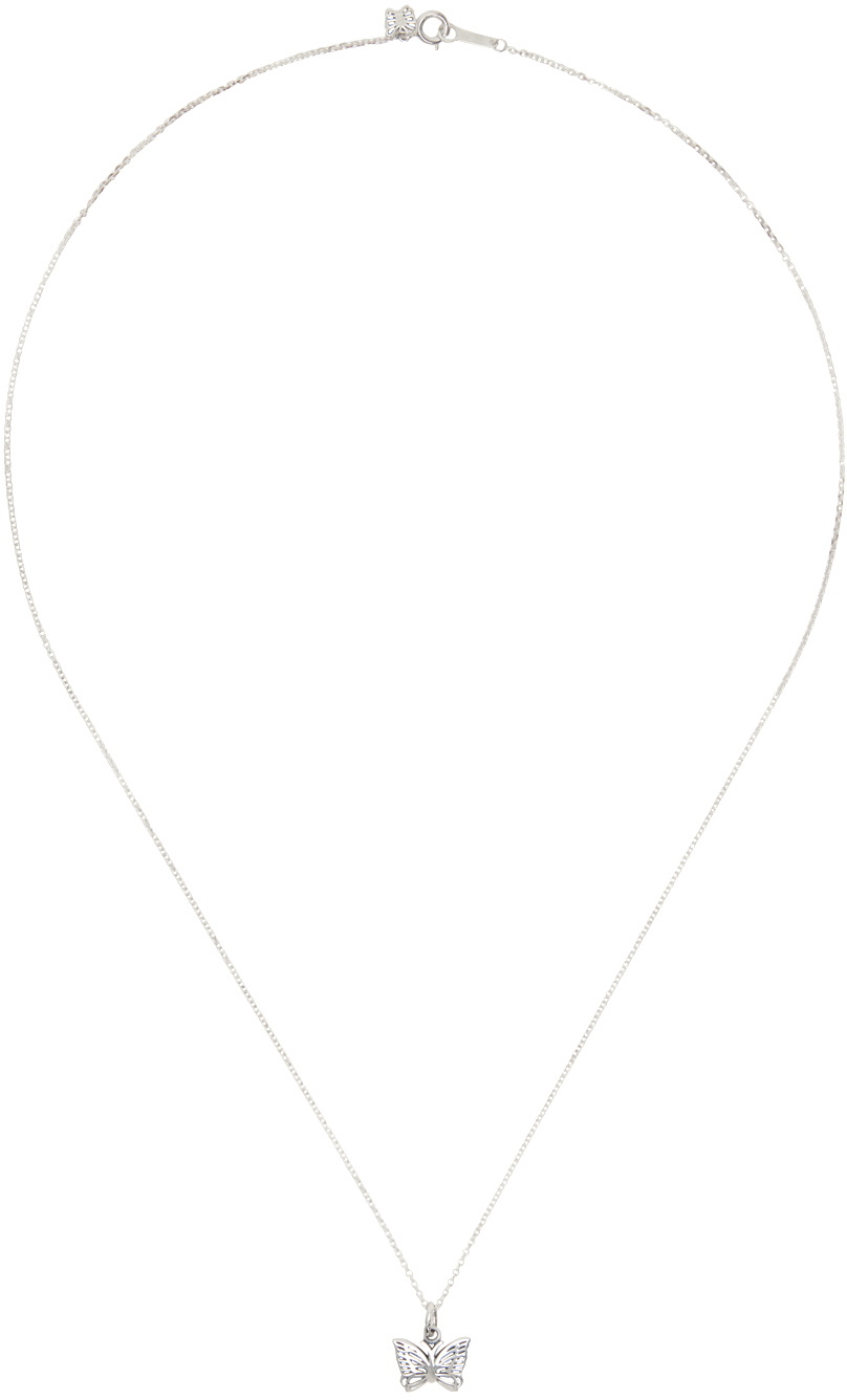 NEEDLES Silver Papillon Necklace Needles