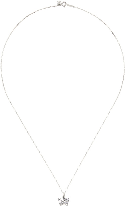 Photo: NEEDLES Silver Papillon Necklace