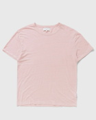 Officine Générale Tee Heather French Linen Pink - Mens - Shortsleeves