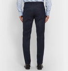 Hugo Boss - Navy Ben Slim-Fit Virgin Wool Suit Trousers - Blue