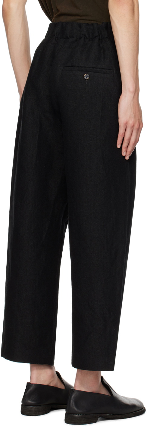 UMA WANG Black Paxton Trousers