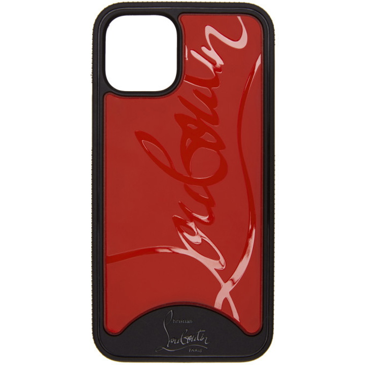 Photo: Christian Louboutin Black and Red Loubiphone Sneakers iPhone 11 Case