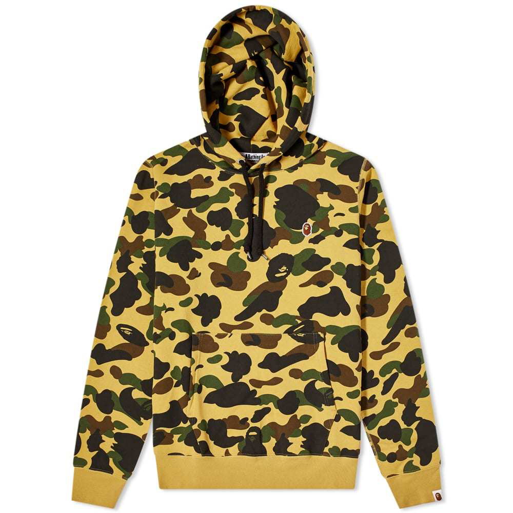 A Bathing Ape 1st Camo One Point Pullover Hoody A Bathing Ape