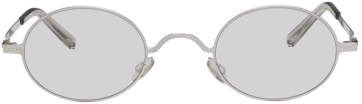 Photo: Maison Margiela Silver MYKITA Edition MMCRAFT005 Glasses