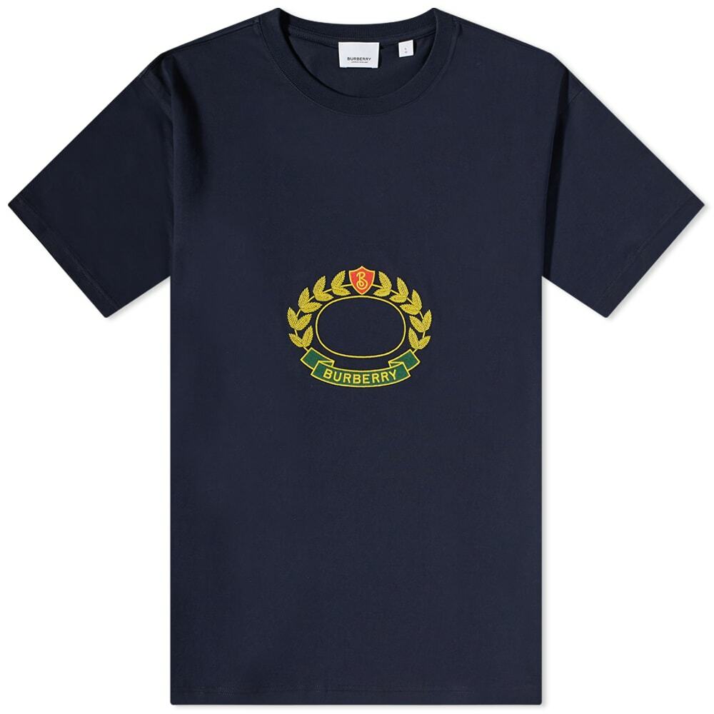 BURBERRY★素敵！Black CARRICK Floral Embroidered T-Shirt s-l400.jpg