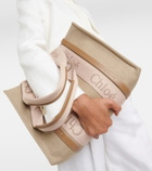 Chloé Woody Medium canvas tote bag
