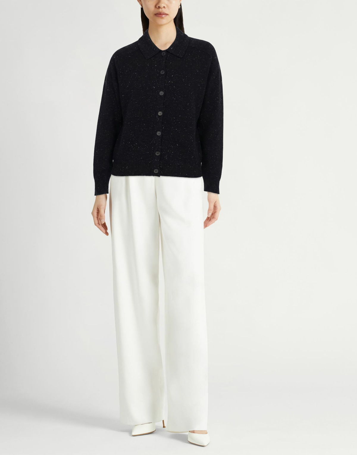 Peserico Womens Cardigan in Black