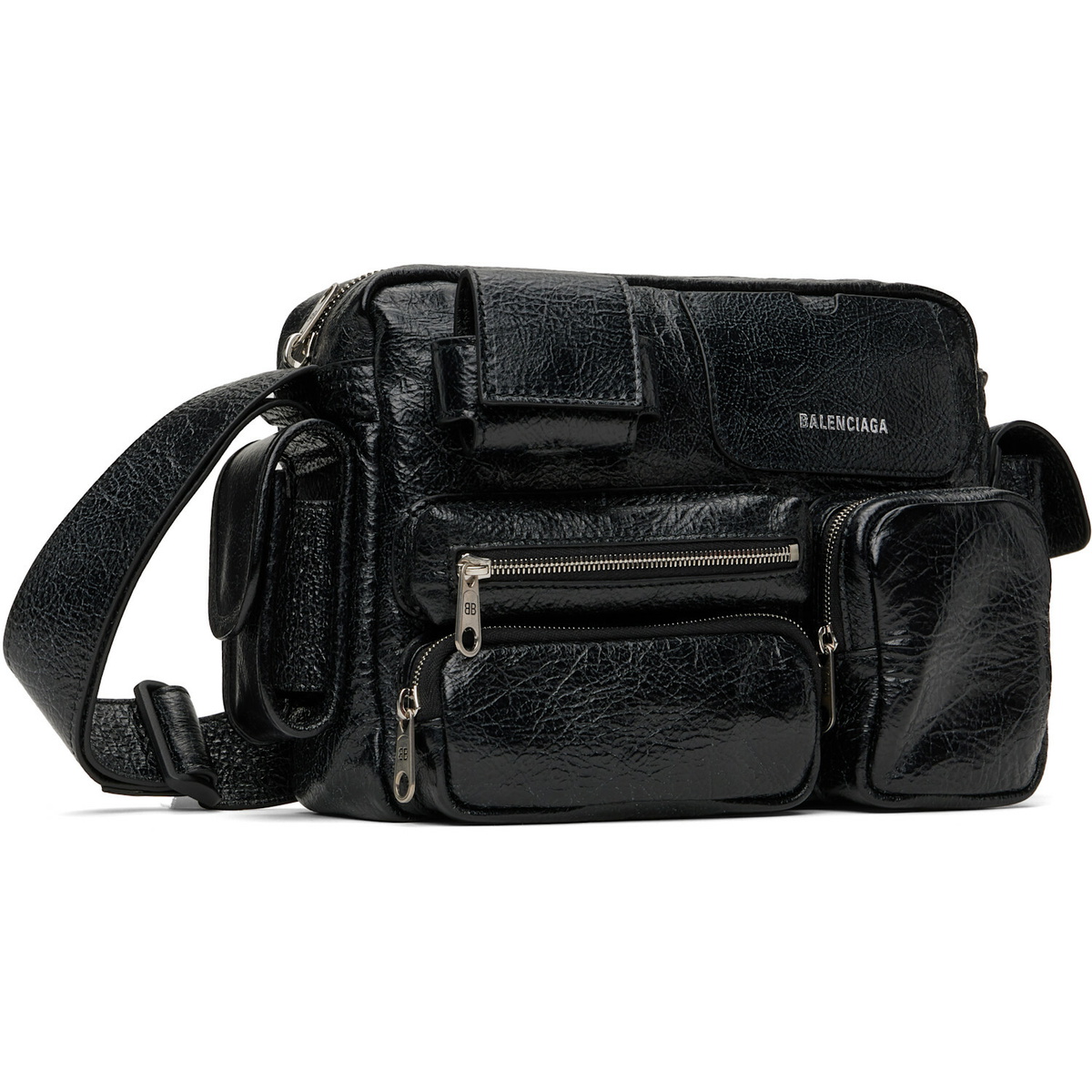 Balenciaga Black Superbusy Camera Bag