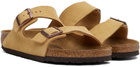 Birkenstock Beige Regular Arizona Sandals
