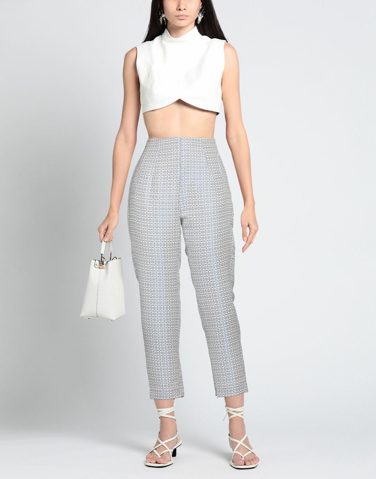 Alessia Santi Womens Pants in Blue