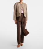 Blazé Milano Altai checked wool and cashmere jacket