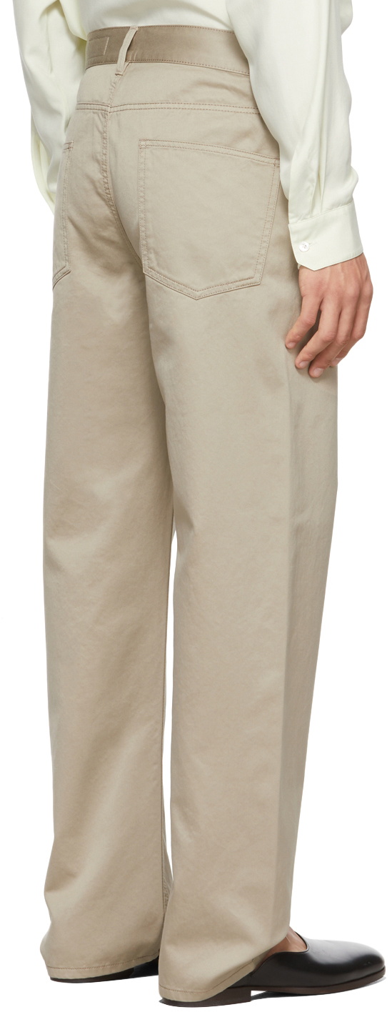 Lemaire Taupe Seamless Trousers Lemaire