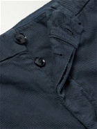 Barena - Velier Straight-Leg Cotton-Blend Gabardine Suit Trousers - Blue