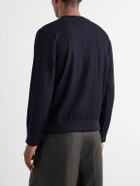 S.N.S. Herning - Stamina Ribbed Wool Sweater - Blue