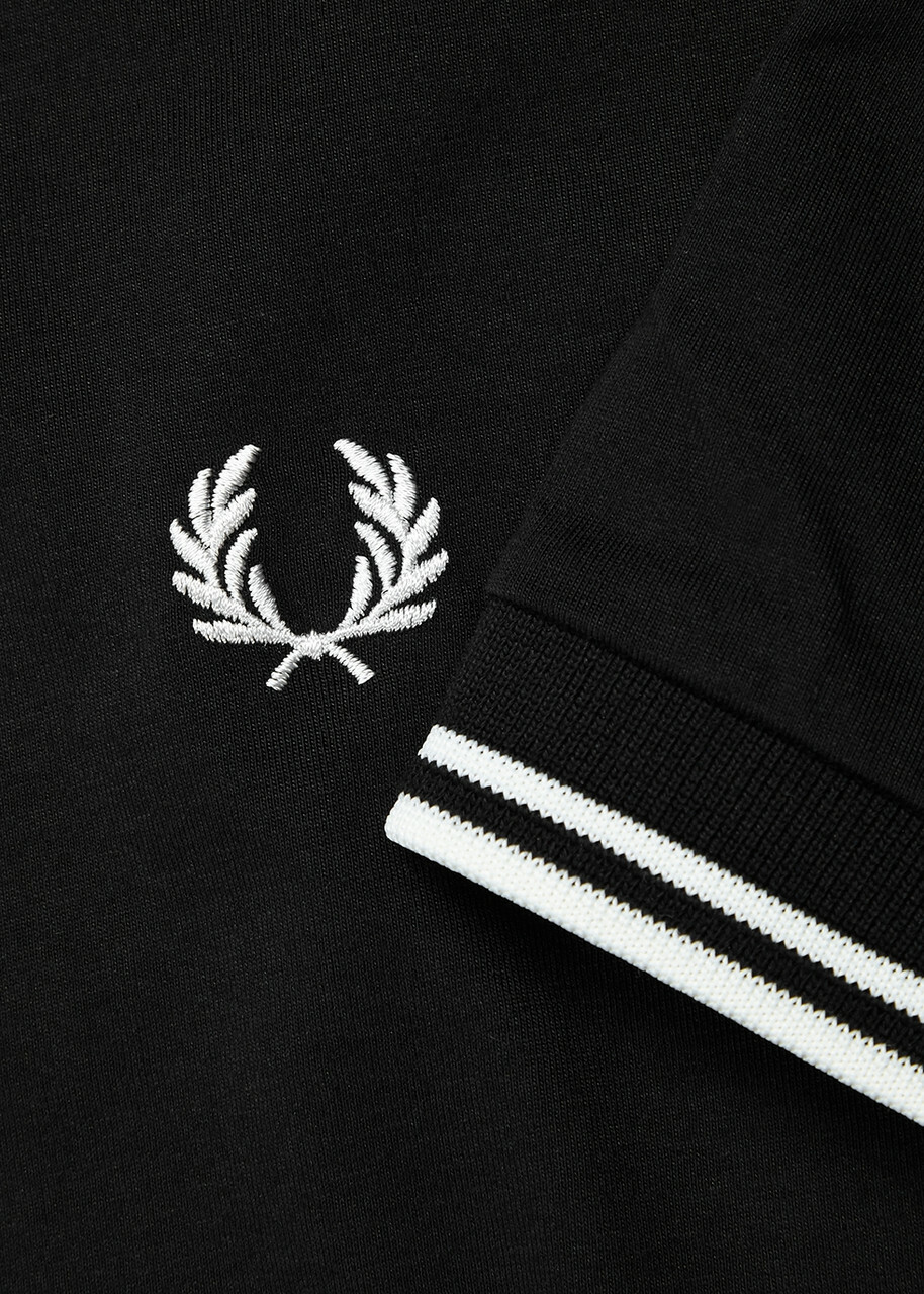 Fred Perry M1588 Black Cotton T-shirt