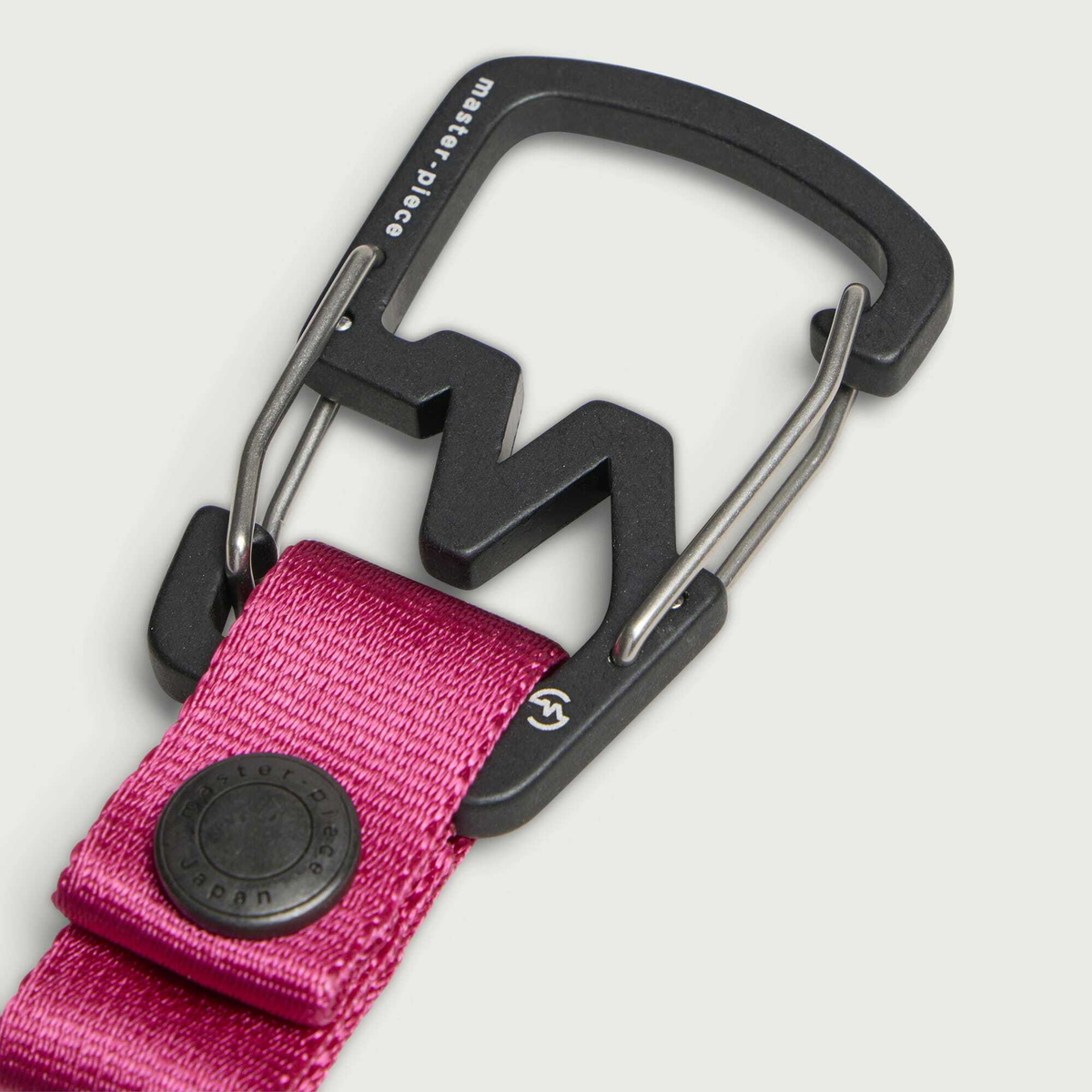 Master-Piece M-Carabiner Key Ring in Pink
