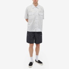 WTAPS Men's 03 WTVUA Short Sleeve Back Print Shirt in Grey