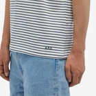 A.P.C. Men's Aymeric Stripe T-Shirt in White