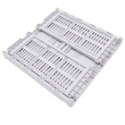 HAY Medium Square Recycled Colour Crate in Lavender 