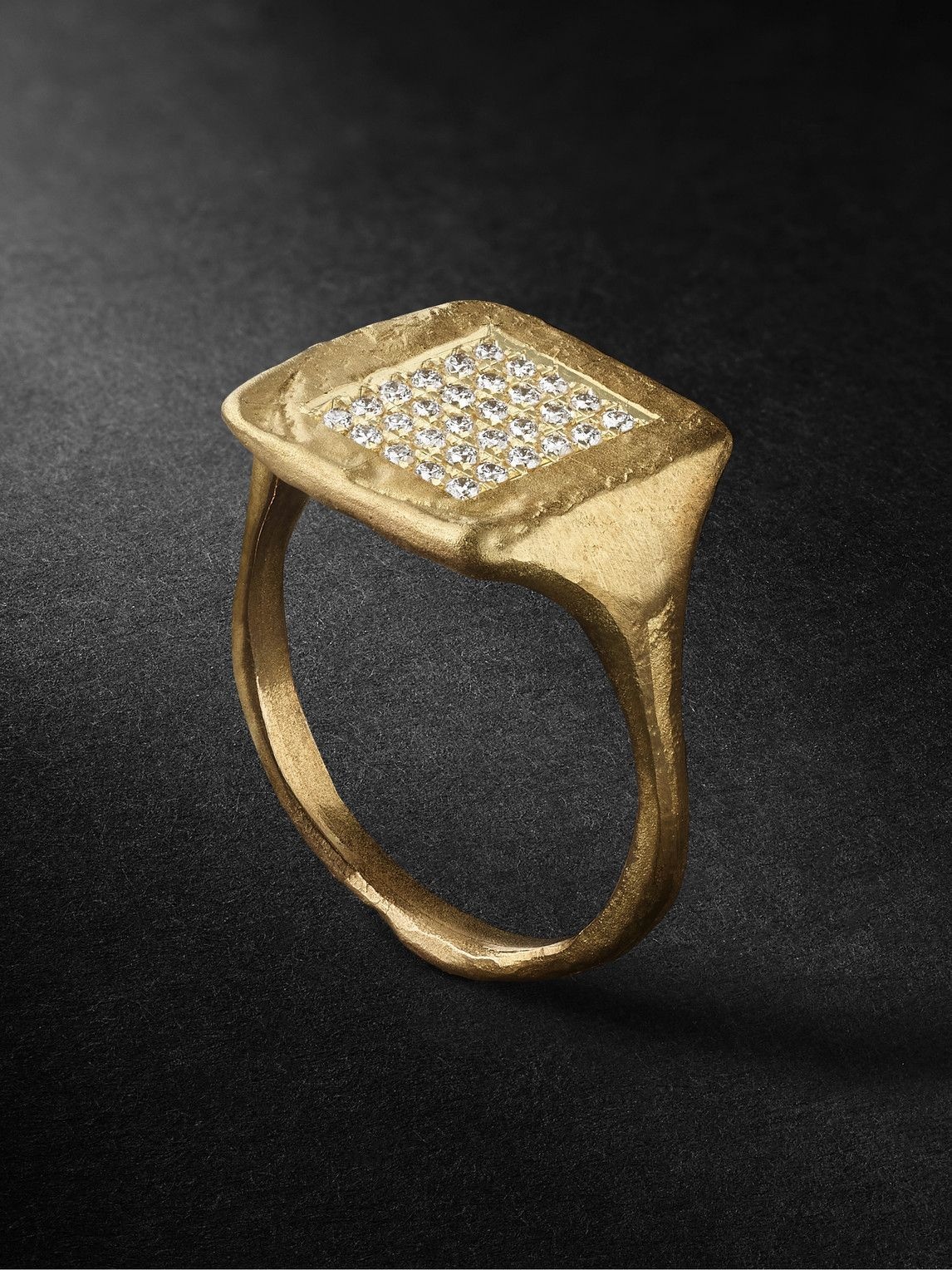 Photo: Elhanati - Tokyo Gold Diamond Ring - Gold