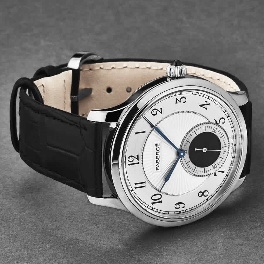Faberge Agathon Automatic Silver Dial Mens Watch FAB-215