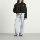 Acne Studios Women's Okra Bomber Jacket in Dark Brown