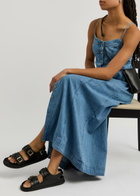 Birkenstock Cannes Leather Sandals Black