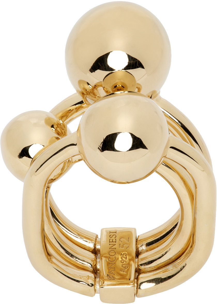 Panconesi Gold Ourika Trinity Ring